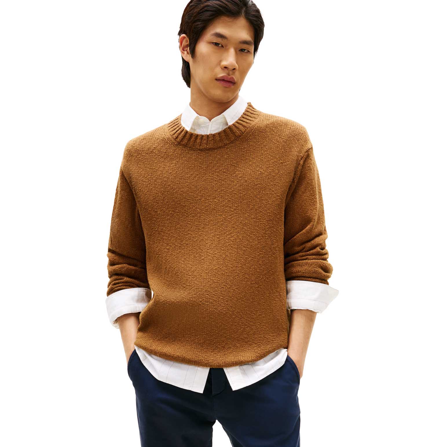 Tommy Hilfiger Soft Textured Crew Neck